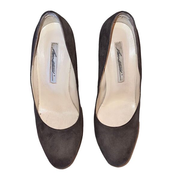 Brian Atwood Platform Pumps Suede Heels Stiletto - Picture 3 of 9